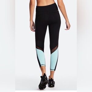 Alala Heroine Tight Aruba Blue High Waisted Leggings Color Block Yoga Active M